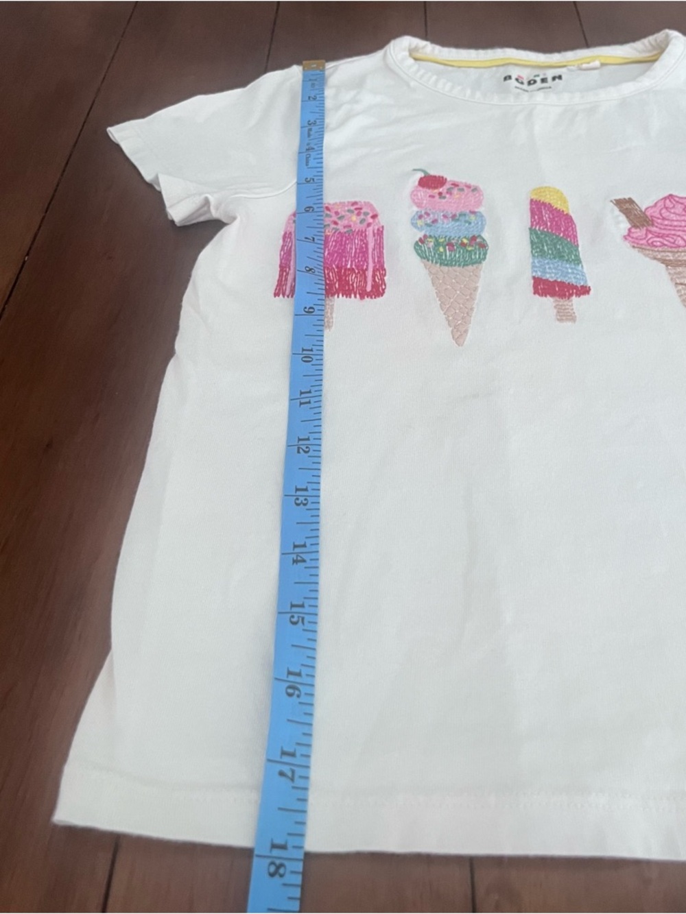 Mini Boden (7|8y) Ice Cream Tee - Picture 3 of 11